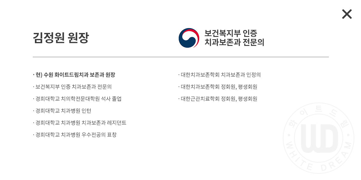 보존과 원장 김정원 세부내용